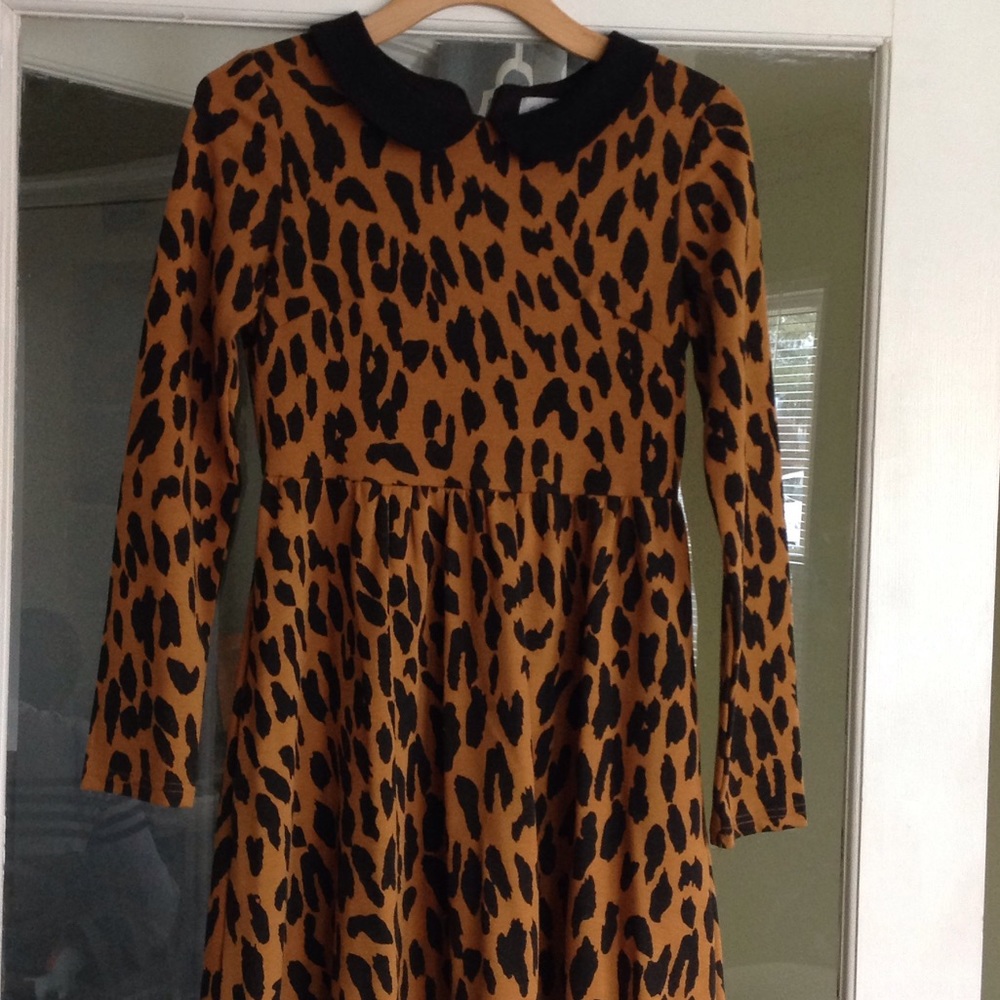 Leopard dainty jewells dress